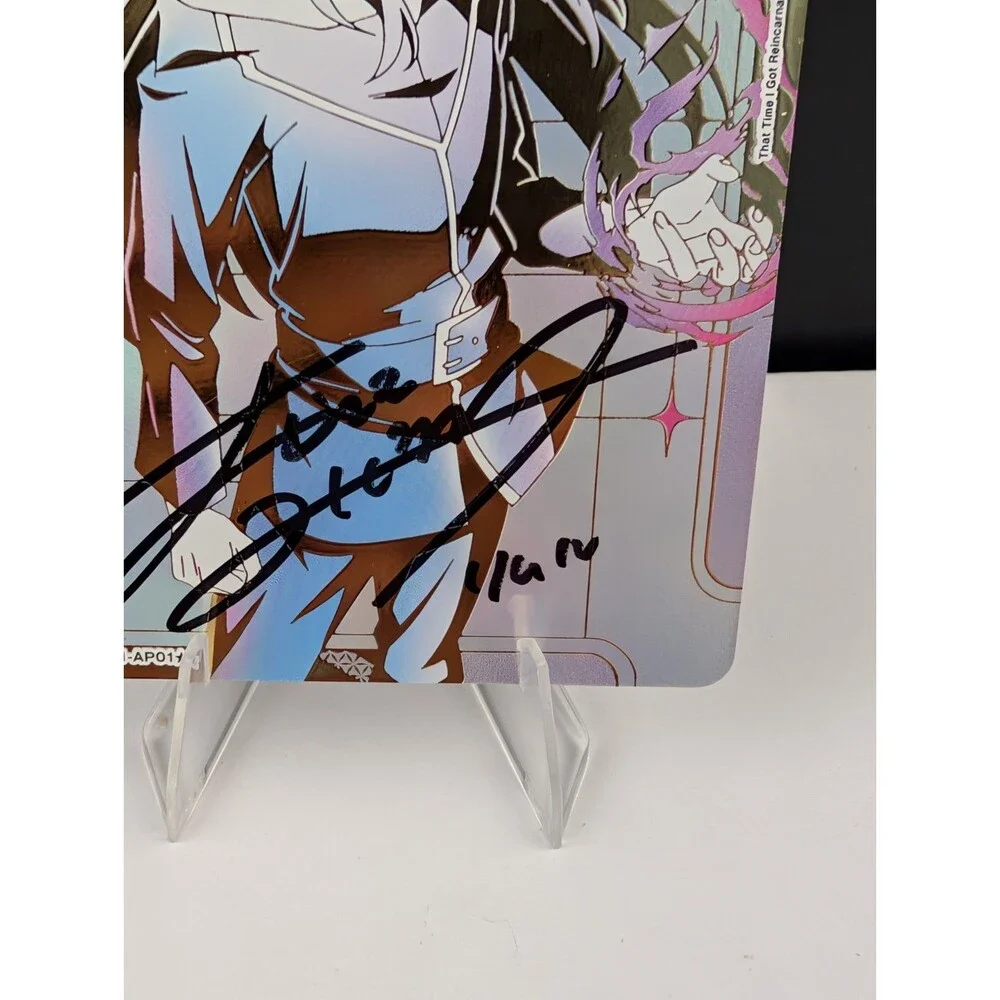 Rimuru Tempest Union Arena Action Point UE20BT/TSK-1-AP01* NO.01 Autographed #18